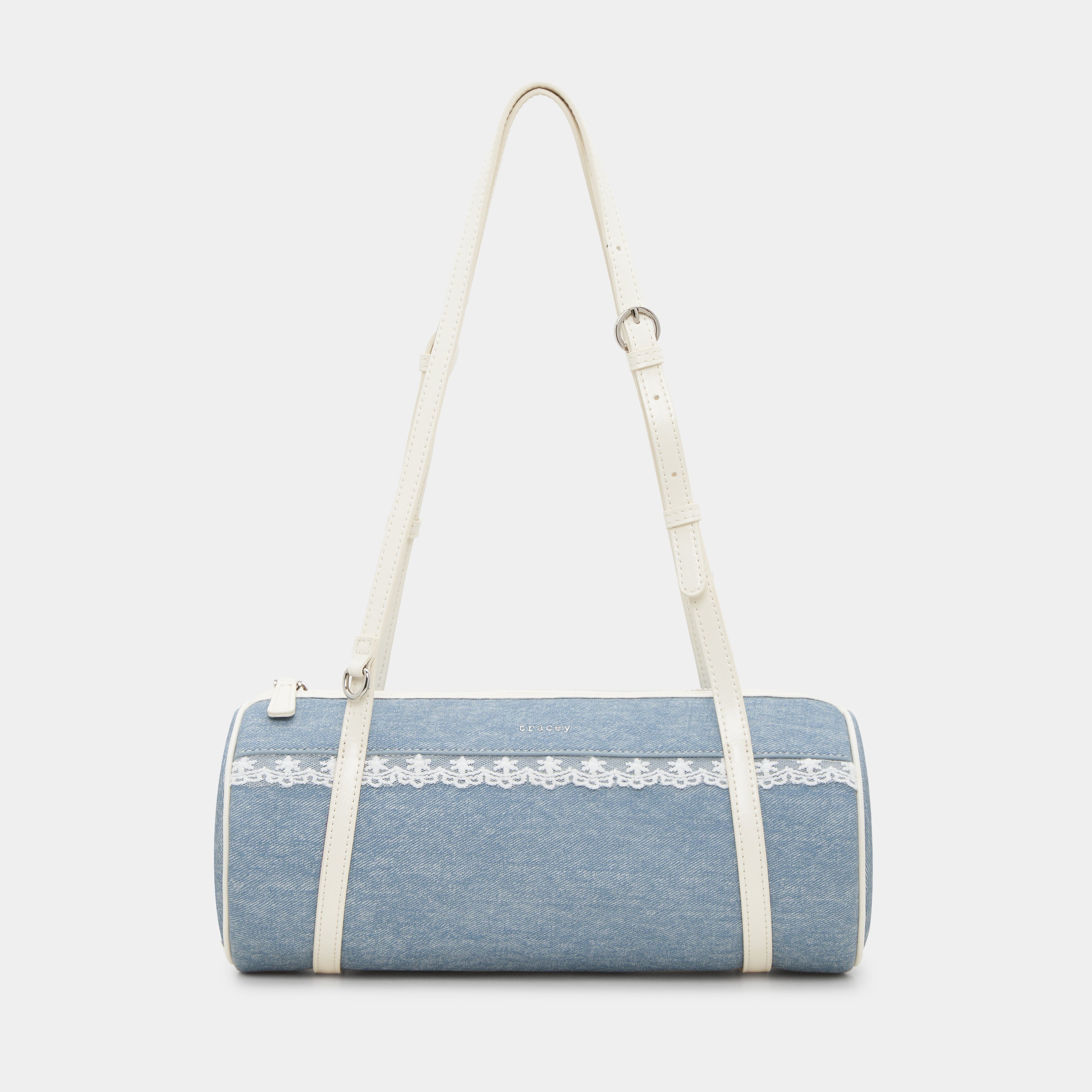 Go Lacey Denim Barrel Bag