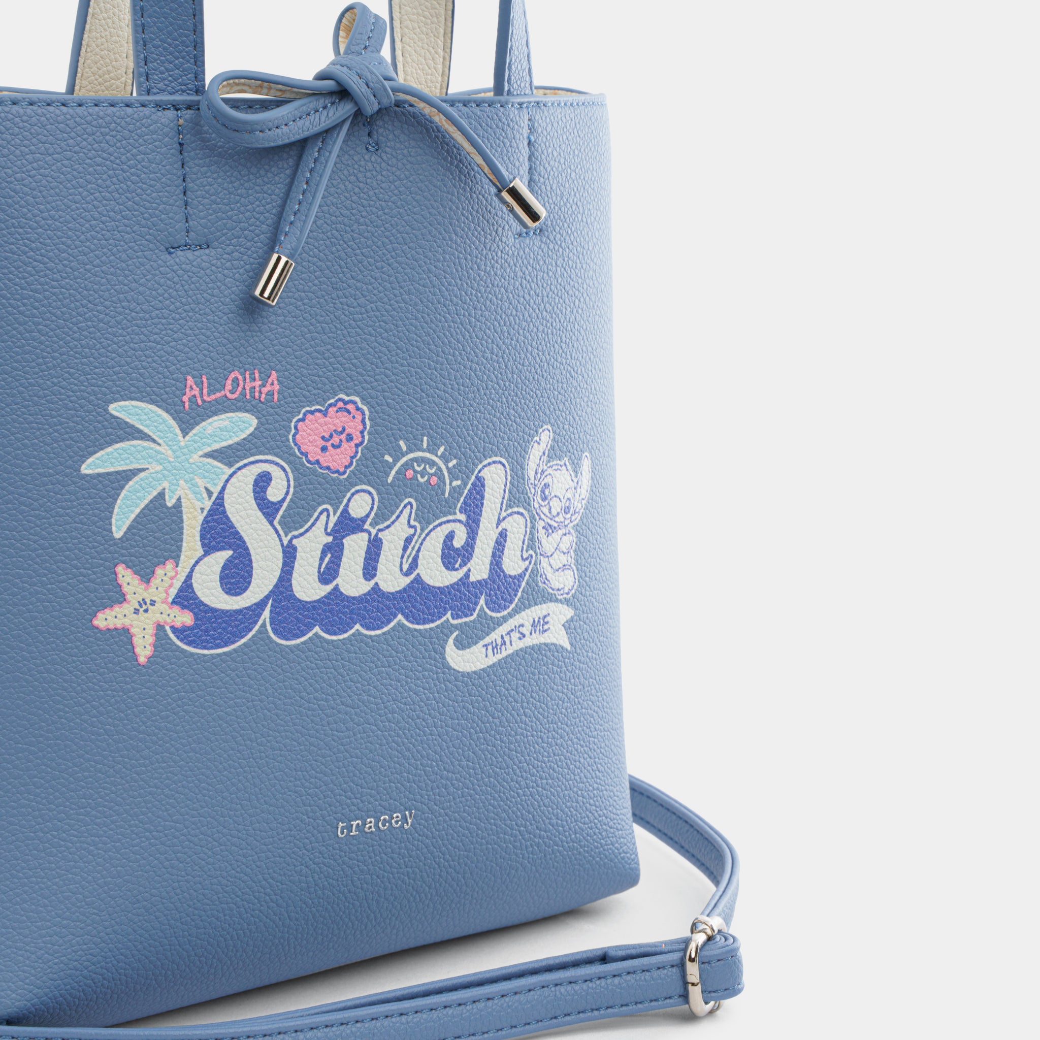 【COLOR iN ID】stitch tote bag Loungefly x Disney Stitch Plush Tote Bag with coin pouch