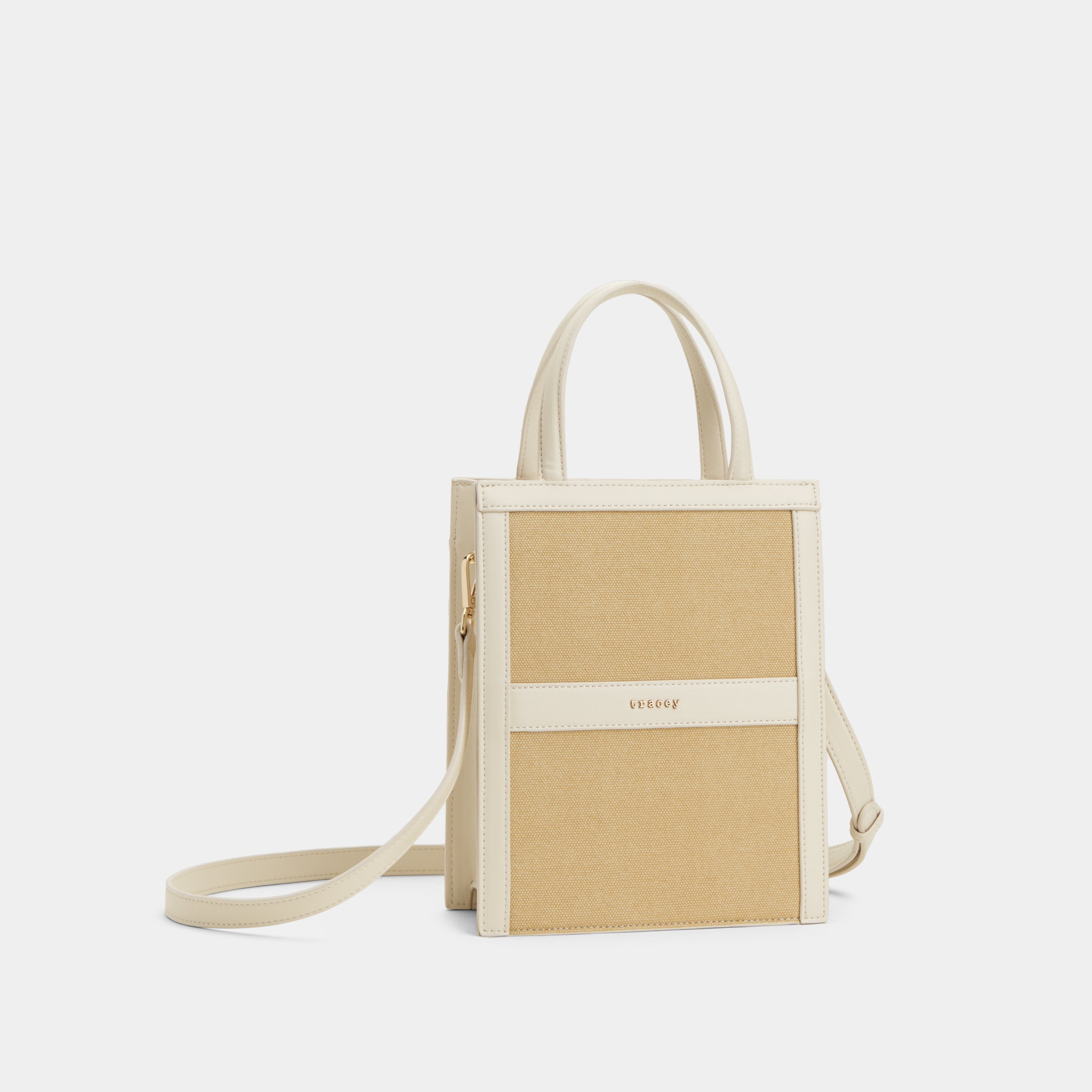 The City Tote Medium Tall (Neutral Series) Compartment Bag