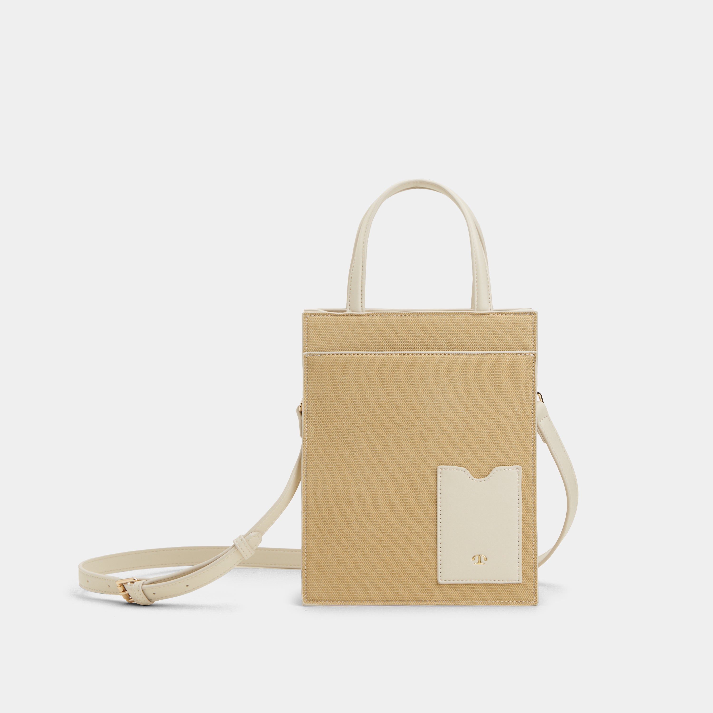 The City Tote Medium Tall (Neutral Series) Compartment Bag
